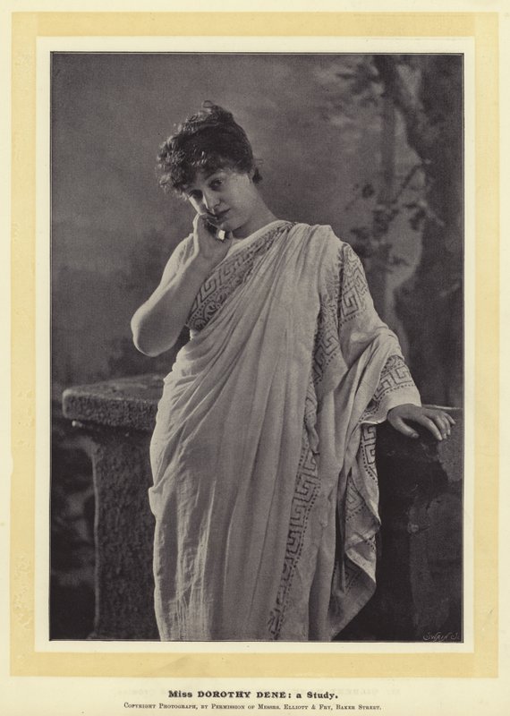 Mlle Dorothy Dene : une étude - English Photographer