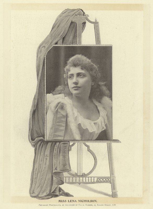 Miss Lena Nicholson - English Photographer