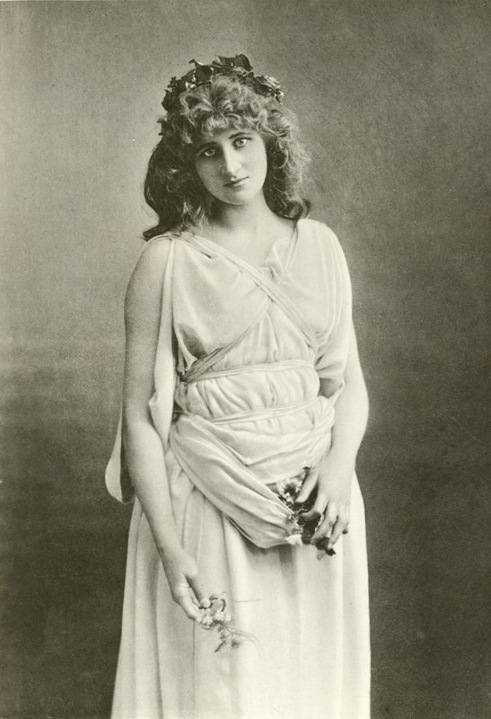 Miss Mary Anderson en Perdita (gravure) - English Photographer