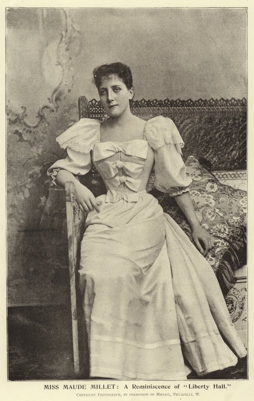 Mlle Maude Millet : un souvenir de Liberty Hall - English Photographer