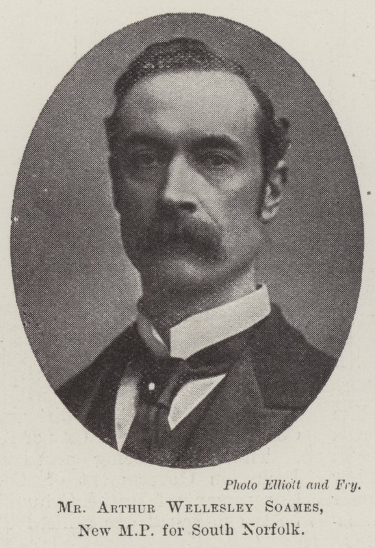 M. Arthur Wellesley Soames, nouveau député pour le sud du Norfolk - English Photographer