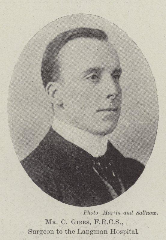 M. C Gibbs, FRCS, chirurgien de l