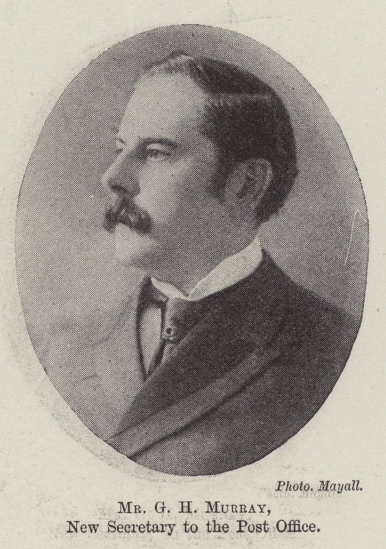 M. G H Murray, nouveau secrétaire de la poste - English Photographer
