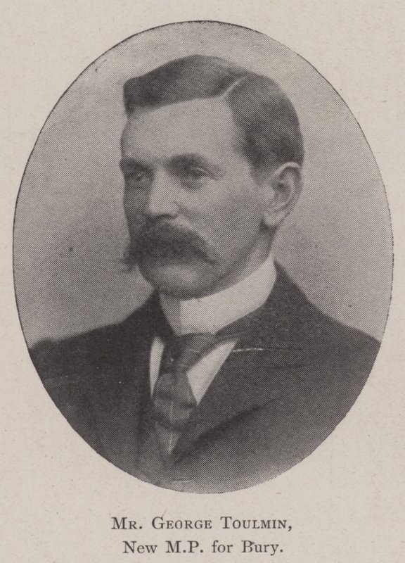 M. George Toulmin, nouveau député de Bury - English Photographer