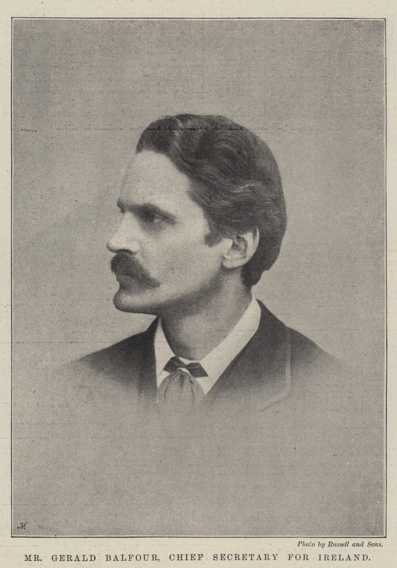 M. Gerald Balfour, secrétaire en chef pour l