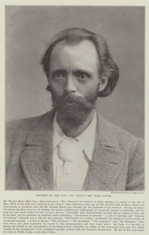 M. Hall Caine - English Photographer