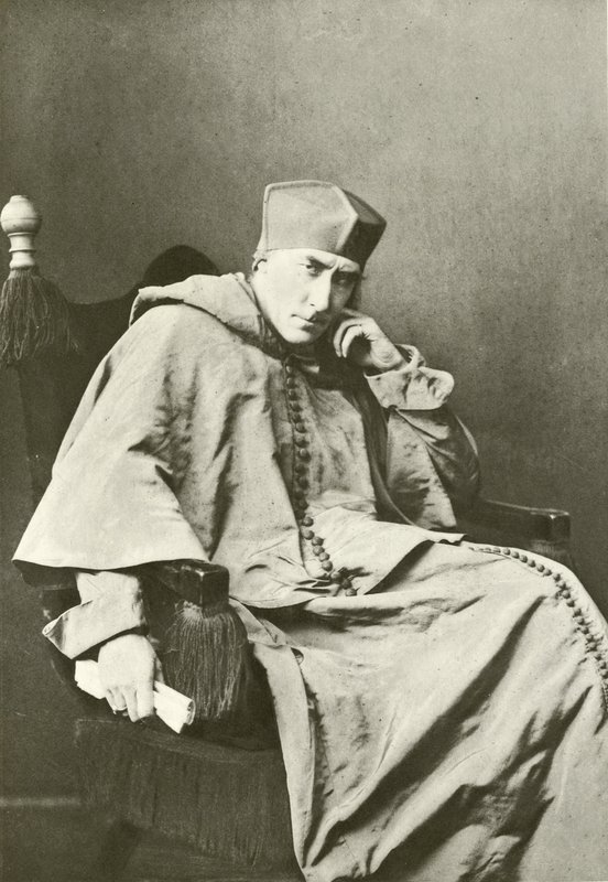 M. Henry Irving en Cardinal Wolsey (gravure) - English Photographer