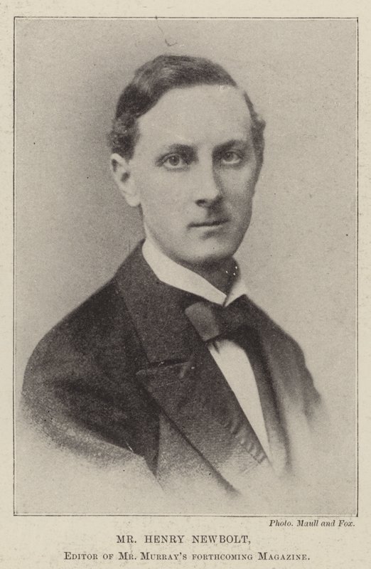 M. Henry Newbolt, éditeur du prochain magazine de M. Murray - English Photographer