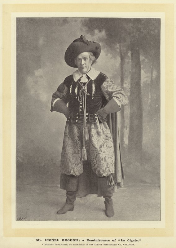 Mr Lionel Brough: un Souvenir de La Cigale - English Photographer