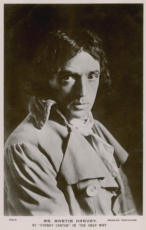 M. Martin Harvey, comme Sydney Carton dans The Only Way - English Photographer