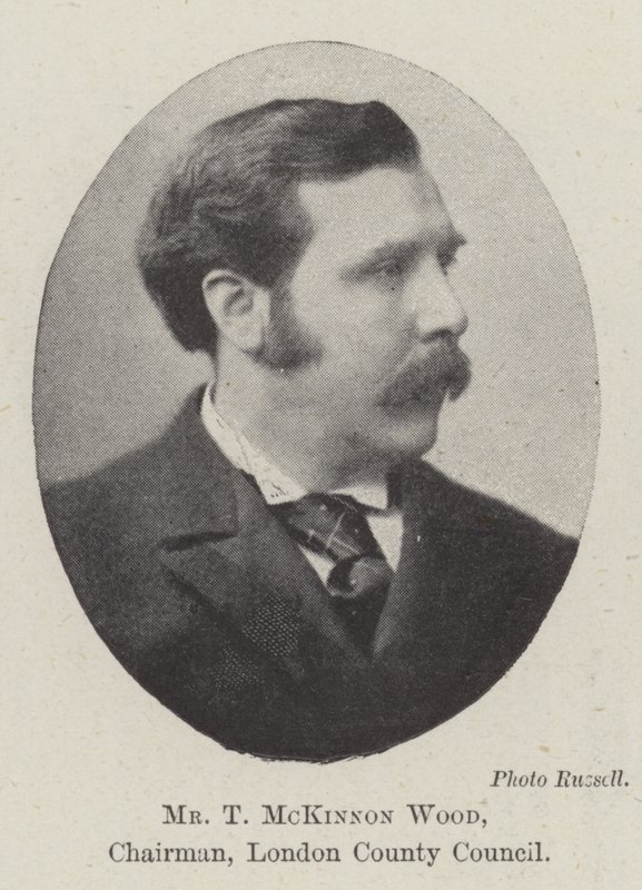 M. T McKinnon Wood, président, Conseil du comté de Londres - English Photographer