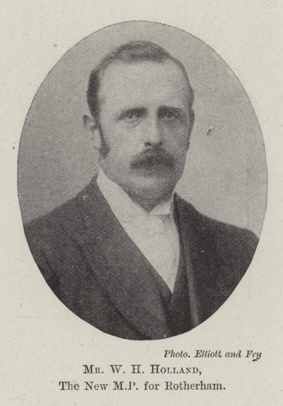 M. W H Holland, le nouveau député de Rotherham - English Photographer