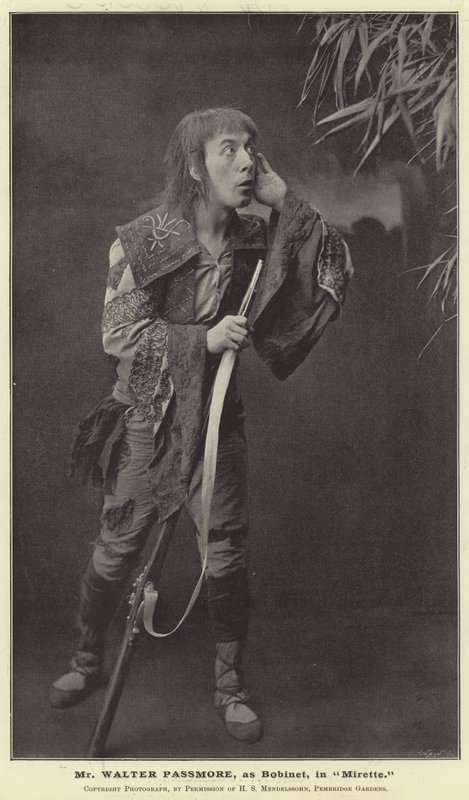 M. Walter Passmore, en Bobinet, dans Mirette - English Photographer