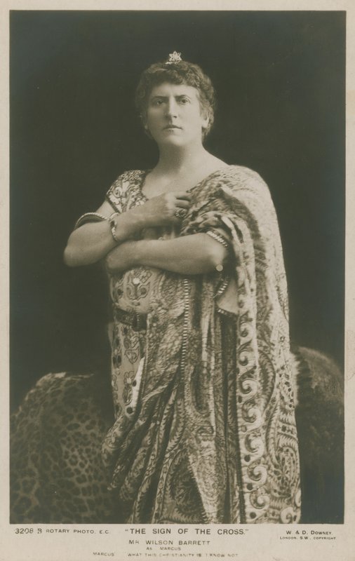 M. Wilson Barrett, Marcus dans Le Signe de la Croix - English Photographer