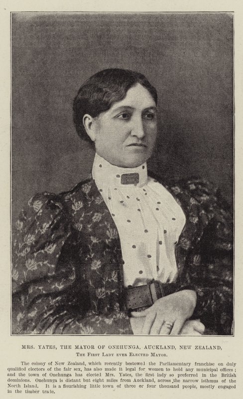 Mme Yates, maire d