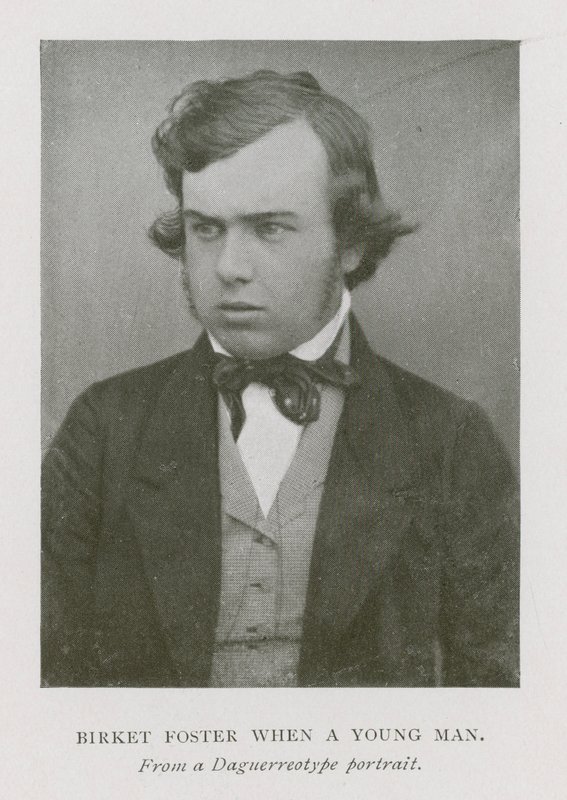 Myles Birket Foster, artiste anglais, jeune homme (photo n/b) - English Photographer