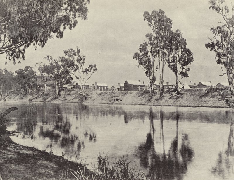 Station indigène, Maloga, rivière Murray - English Photographer