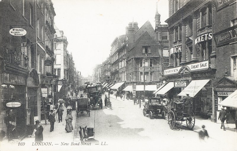New Bond Street dans le West End - English Photographer
