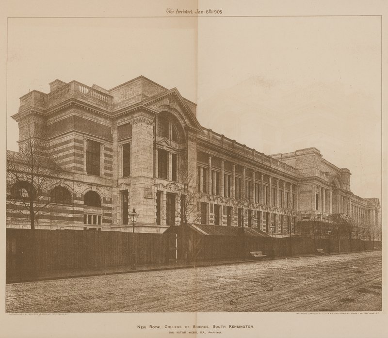 Nouveau Collège Royal des Sciences, South Kensington - English Photographer