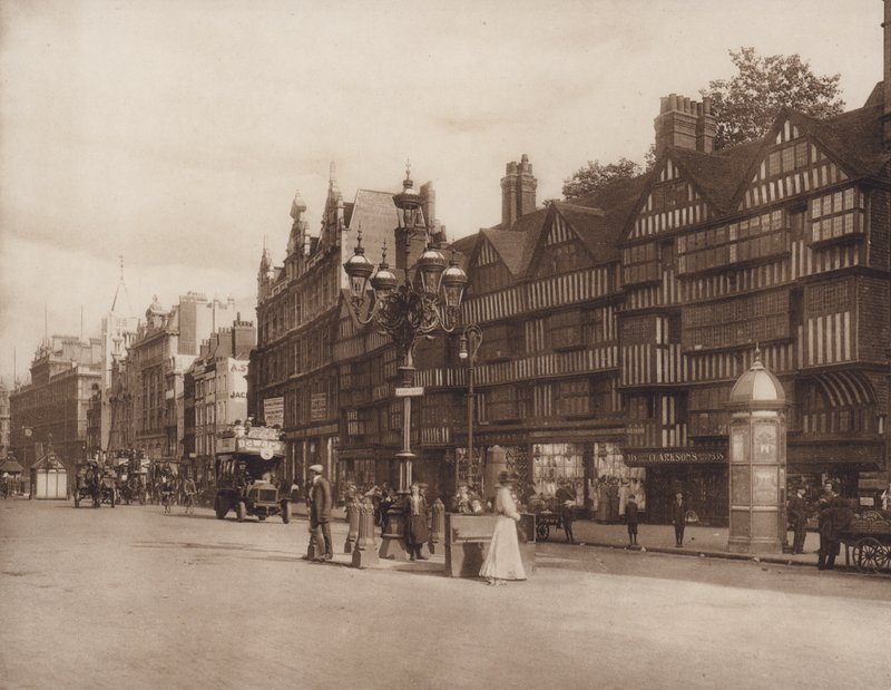 Vieilles maisons, Holborn, Londres - English Photographer
