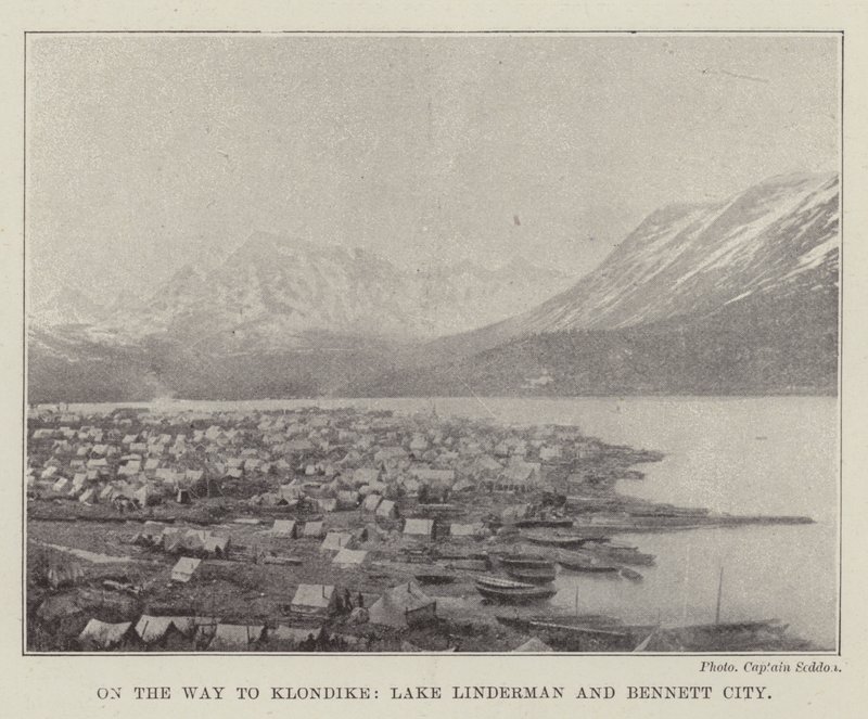 En route vers le Klondike, lac Linderman et Bennett City - English Photographer