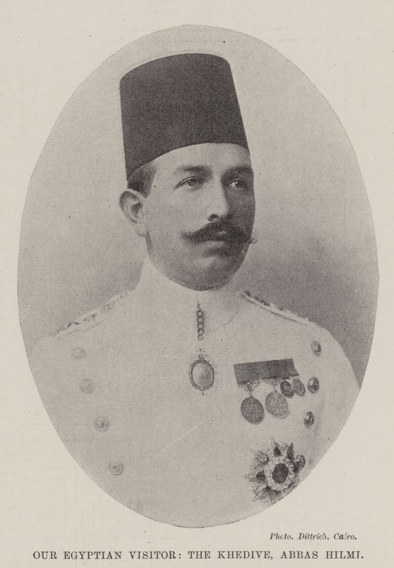 Notre visiteur égyptien, le Khédive, Abbas Hilmi - English Photographer