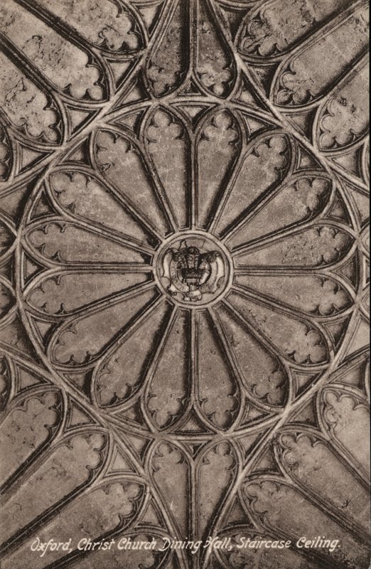 Oxford, Christ Church, Salle à manger, Plafond de l