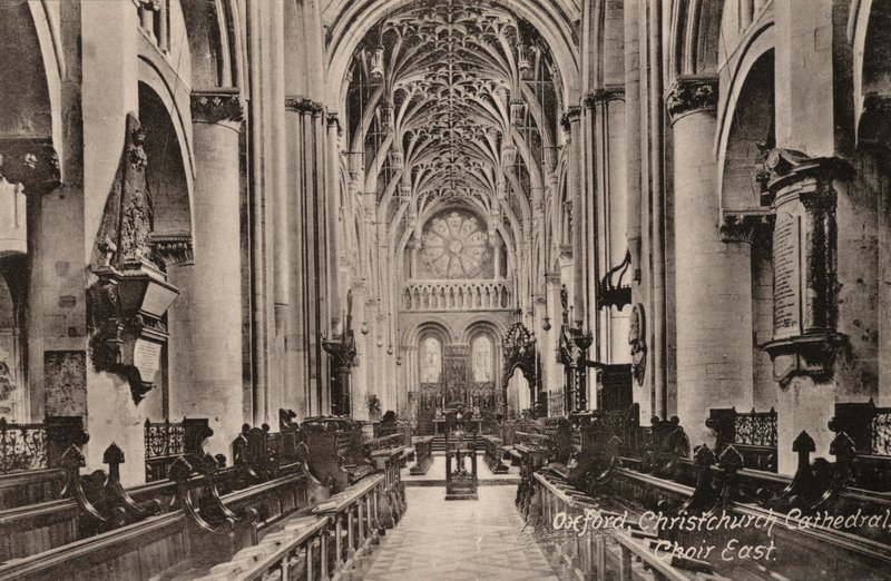 Oxford, Cathédrale de Christchurch, Chœur Est - English Photographer