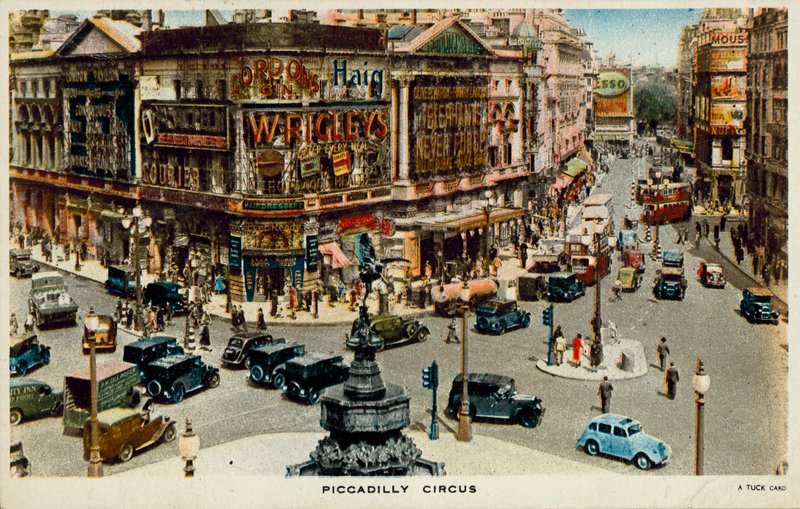 Piccadilly Circus, Londres - English Photographer