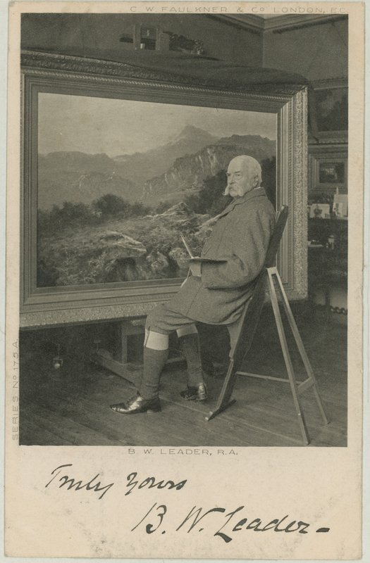 Portrait de Benjamin Williams Leader - English Photographer