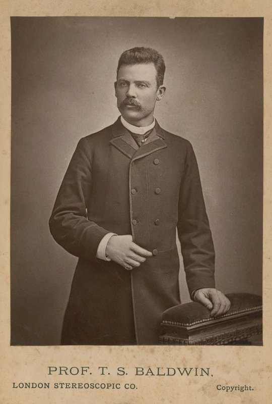 Portrait du professeur Thomas Scott Baldwin - English Photographer