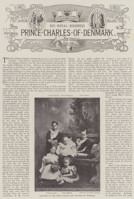 Prince Charles de Danemark - English Photographer