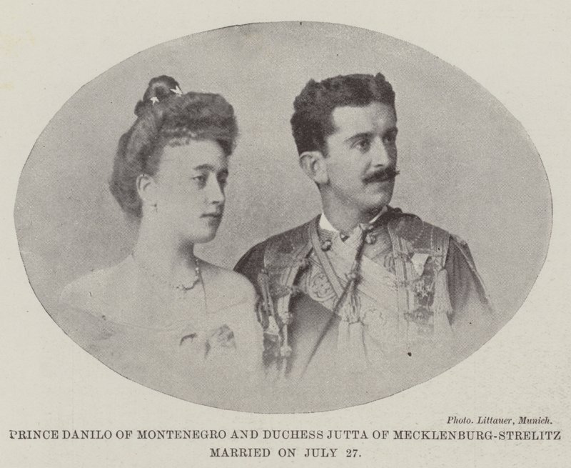 Prince Danilo du Monténégro et Duchesse Jutta de Mecklenburg-Strelitz mariés le 27 juillet - English Photographer