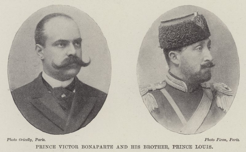 Prince Victor Bonaparte et son frère, Prince Louis - English Photographer