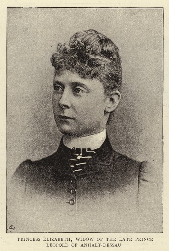 Princesse Élisabeth, veuve du feu Prince Léopold d