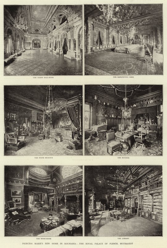 La nouvelle maison de la princesse Marie en Roumanie, le palais royal de Plesch, Bucarest - English Photographer