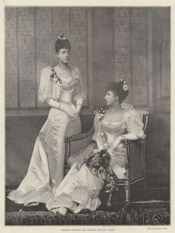 Princesse Victoria et princesse Maud de Galles - English Photographer
