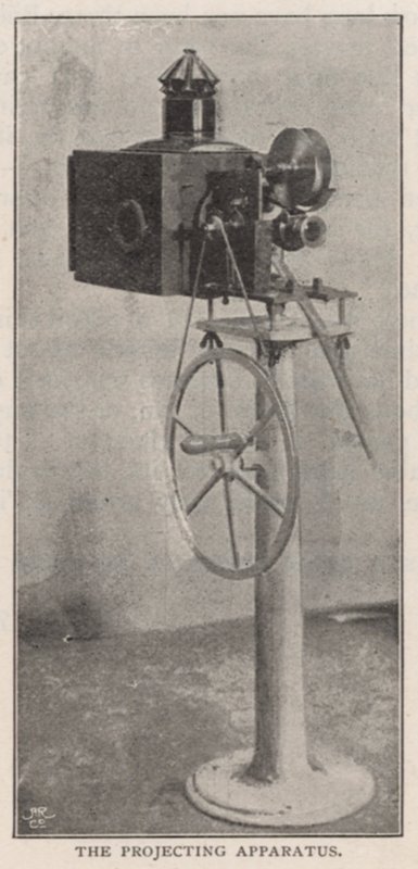 Appareil de projection utilisé par R W Paul, inventeur du Kinétoscope - English Photographer