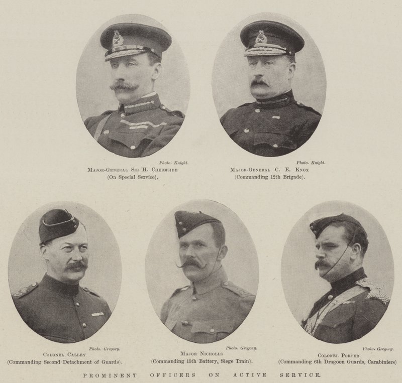 Officiers éminents en service actif - English Photographer