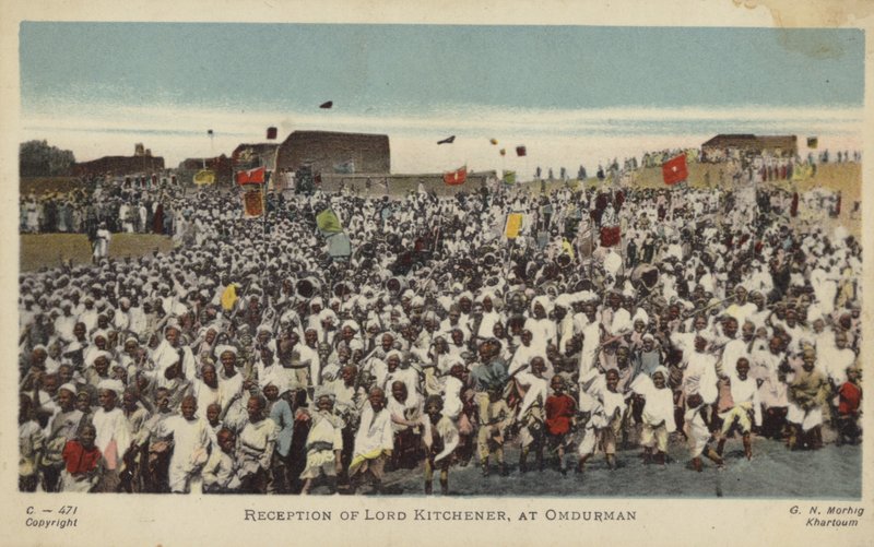 Réception de Lord Kitchener à Omdurman, vers 1898 - English Photographer