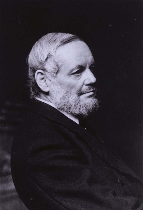 Richard Garnett, poète anglais, érudit, bibliothécaire et conservateur des livres imprimés au British Museum - English Photographer
