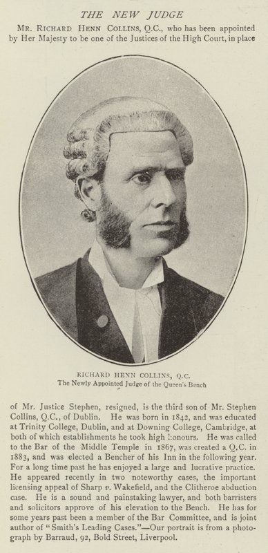 Richard Henn Collins, QC - English Photographer
