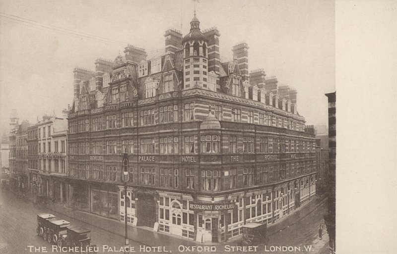 Hôtel Richelieu Palace, Oxford Street, Londres W - English Photographer