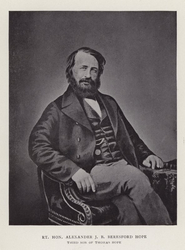 Le très honorable Alexander J B Beresford Hope, troisième fils de Thomas Hope - English Photographer