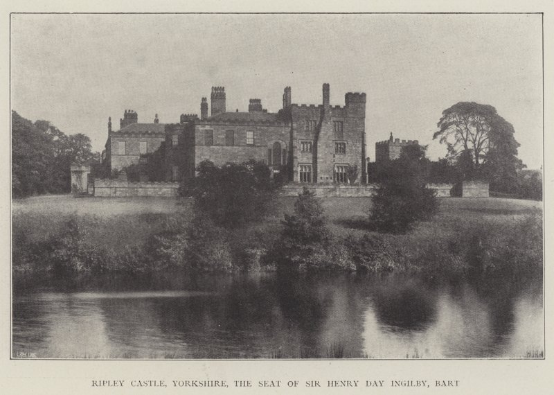 Château de Ripley, Yorkshire, résidence de Sir Henry Day Ingilby, baronnet - English Photographer