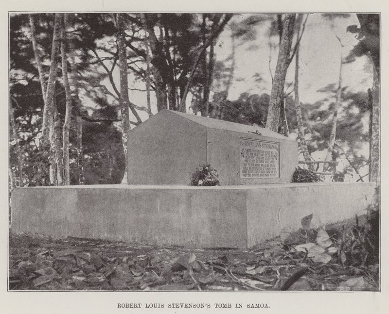 Tombe de Robert Louis Stevenson à Samoa - English Photographer