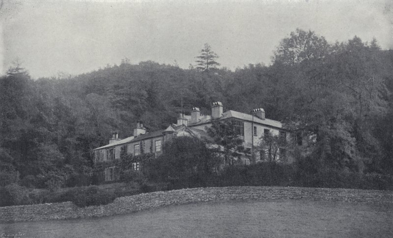 Maison de Ruskin, Brantwood, dans le Lake Country - English Photographer