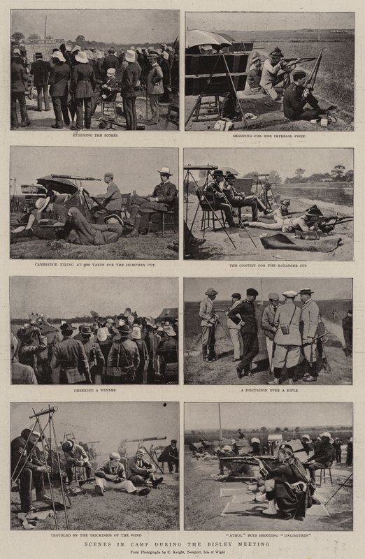 Scène au Camp pendant la Réunion de Bisley - English Photographer