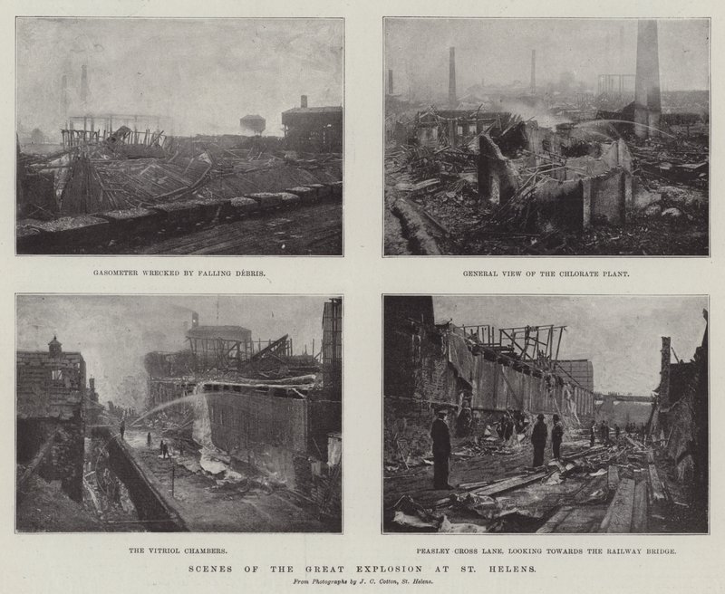 Scènes de la grande explosion à St Helens - English Photographer