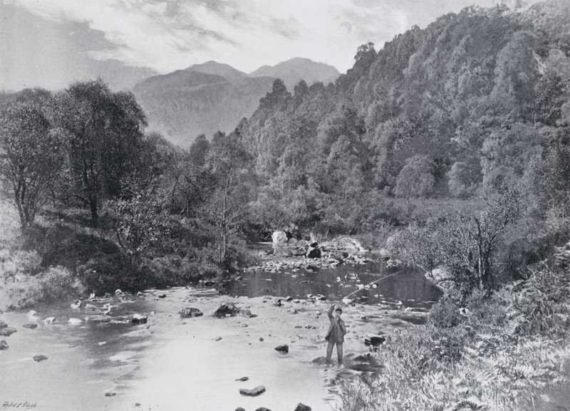 Écosse : Dans la vallée de Trossachs (photo n/b) - English Photographer